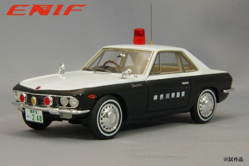 ENIF 1/43 日産 シルビア パトロールカー 神奈川県警 交通機動隊 No.248