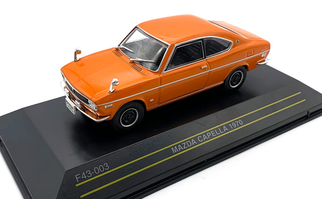 FIRST43 1/43 マツダ カペラ 1970 オレンジ