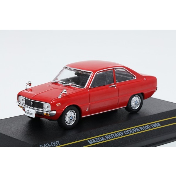 【FIRST43】 1/43 マツダ ロータリークーペ R100 ファミリア 1968 レッド