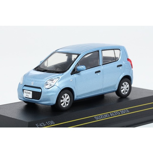【First43】 1/43 スズキ アルト 2012 メタリック ライト ブルー