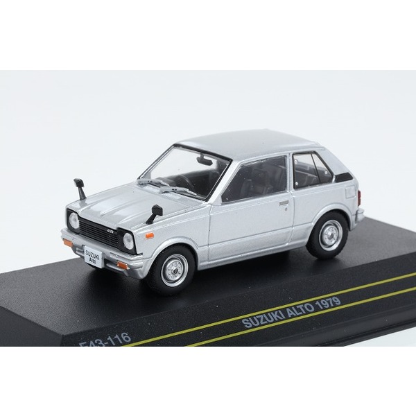 【FIRST43】 1/43 スズキ アルト 1979 シルバー