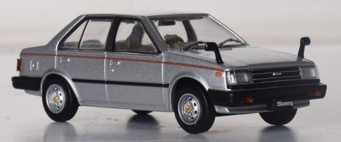 First43 1/43 日産 サニー 1980 シルバー 海外仕様