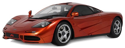 <予約 2026/12月下旬発売予定> GT SPIRIT 1/18 マクラーレン F1 1992 (オレンジ)