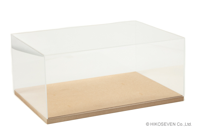 HIKOSEVEN アクリルディスプレイケース & ベース (展示部分：A4サイズ)