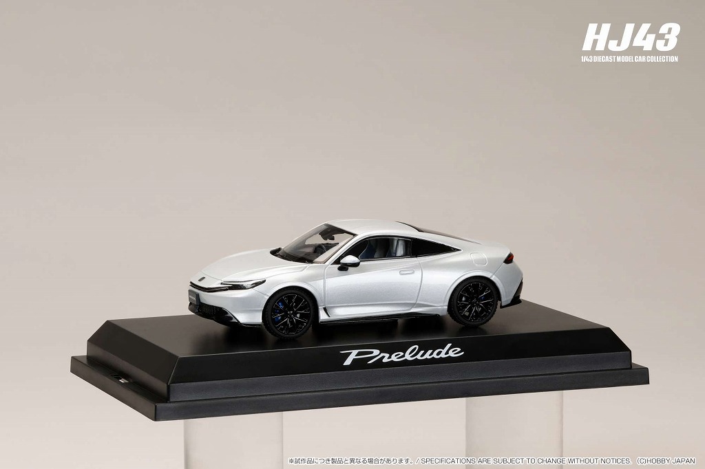 HJ43 1/43 ホンダ プレリュード 2025 ホワイト