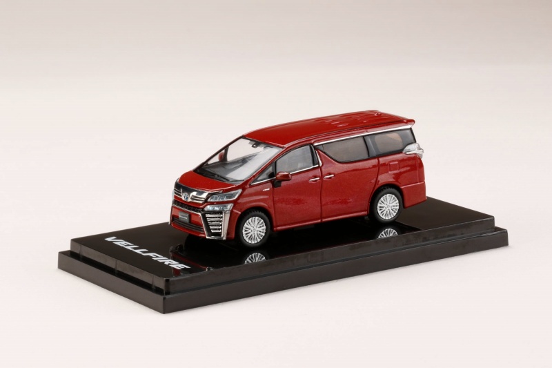 HobbyJapan 1/64 トヨタ ヴェルファイア (H30W) Hybrid ダークレッドマイカメタリック