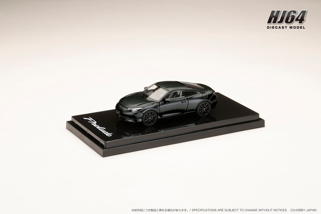<予約 2025/10月以降発売予定> HJ64 1/64 Honda　プレリュード 2025 メテオロイド グレー  メタリック