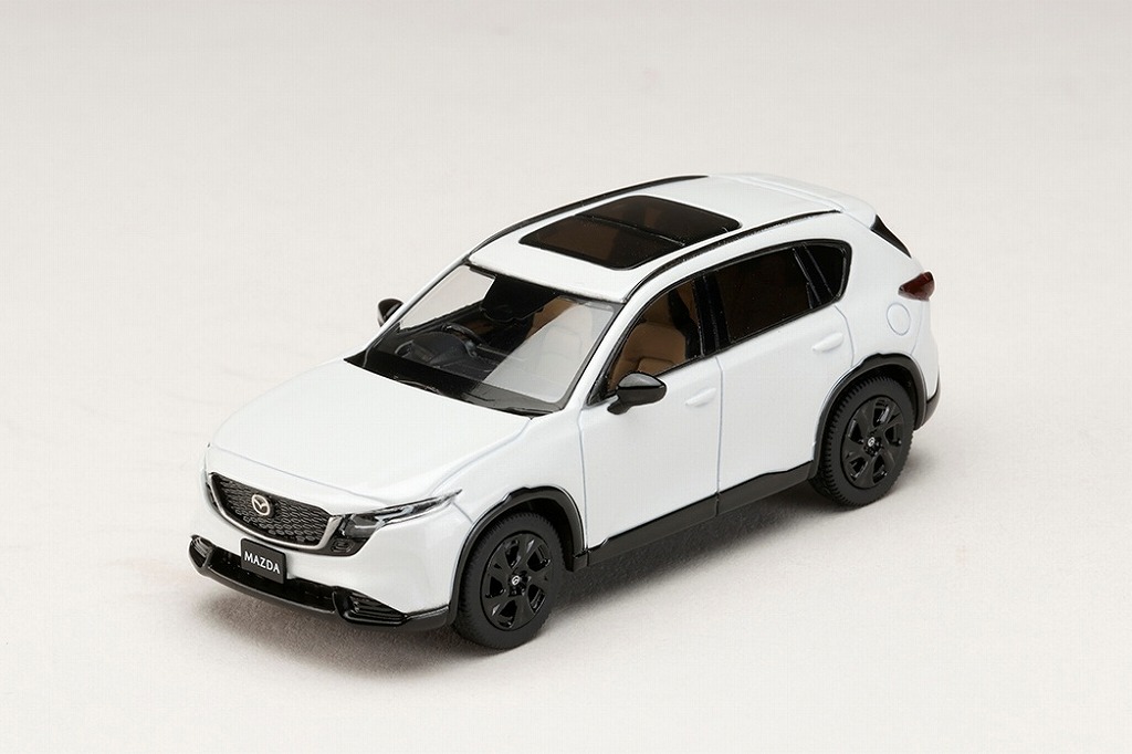 <予約 2026/8月発売予定> HJ64 1/64 MAZDA ＣＸ-5 ロジウムホワイトプレミアムメタリック