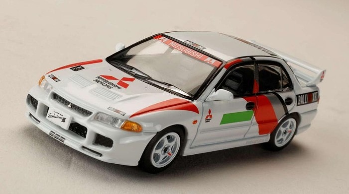 レトロカー出品分 予約 2025/11月以降発売予定> HJ64 1/64 Mitsubishi Lancer RS