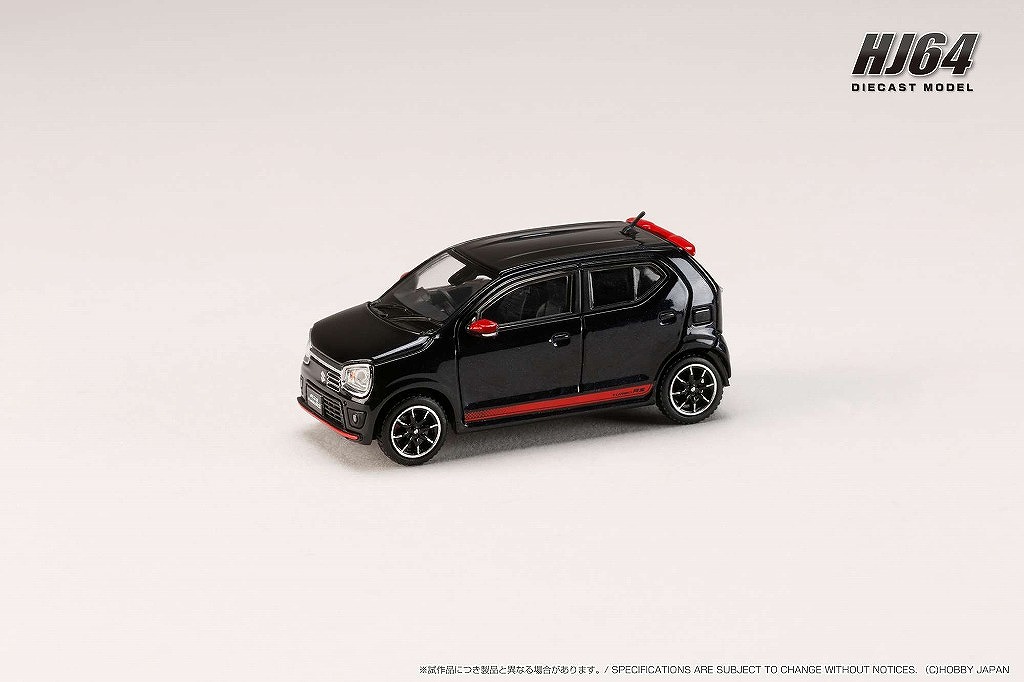 HobbyJapan 1/64 スズキ アルト ターボ RS (HA36S) ブルーイッシュブラックパール 3