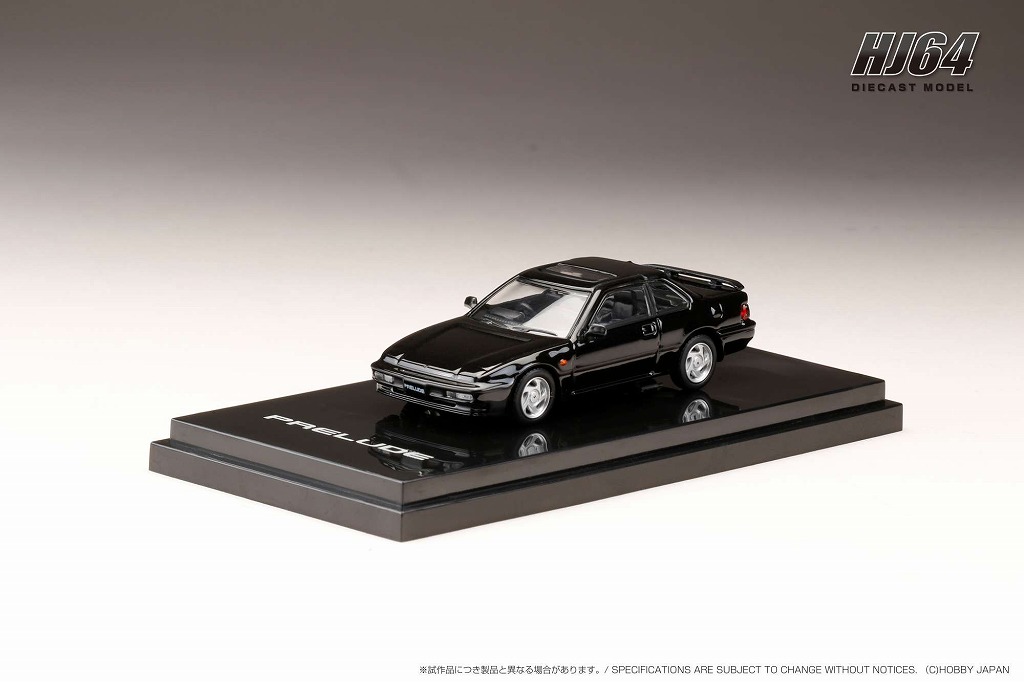 HJ64 1/64 Honda PRELUDE (BA5) SI TCV Granada Black Pearl