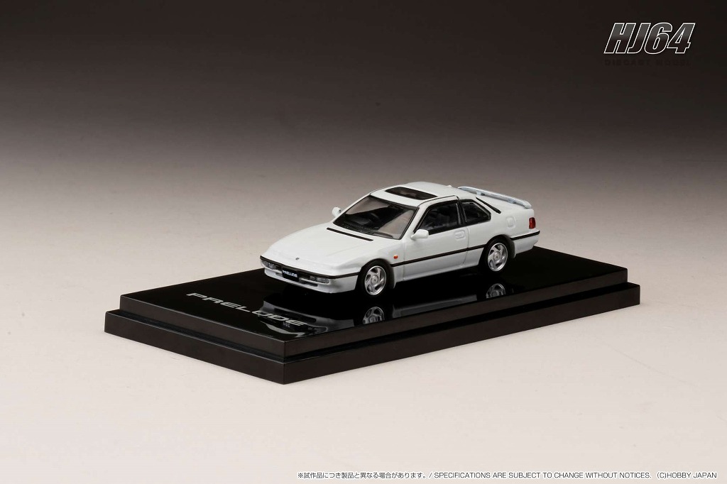 HJ64 1/64 Honda PRELUDE (BA5) SI TCV Frost White