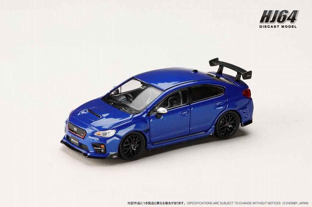 HJ64 1/64 スバル S207 NBR チャレンジ パッケージ WR ブルー パール