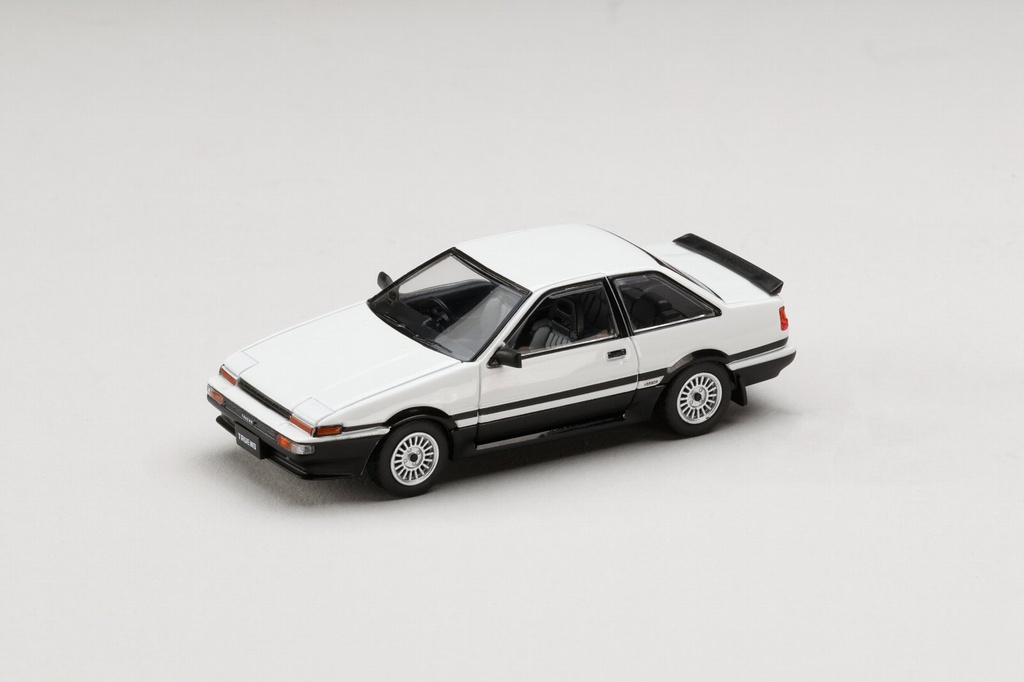 <予約 2027年2月以降発売予定> HOBBY JAPAN 1/64 トヨタスプリンタートレノ GT APEX (AE86) 2 DOOR 後期型 ホワイト/ブラック