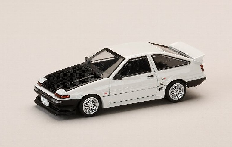 <予約 2026/12月以降発売予定> HJ64 1/64 トヨタ スプリンタートレノ (AE86) 土屋圭市ストリートチューン1998
