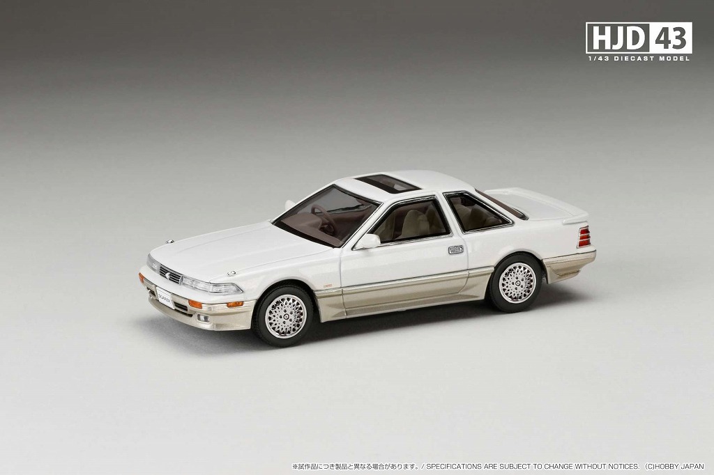 HJD43 1/43 トヨタ ソアラ 3000 TWINCAM 24 GT-LIMITED (MZ20) 1988