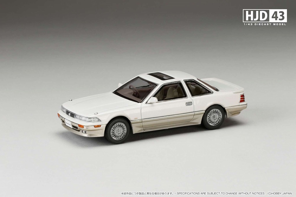HJ43 1/43 トヨタ ソアラ 3000 TWINCAM 24 GT-LIMITED (MZ20) クリスタルホワイトトーニング II