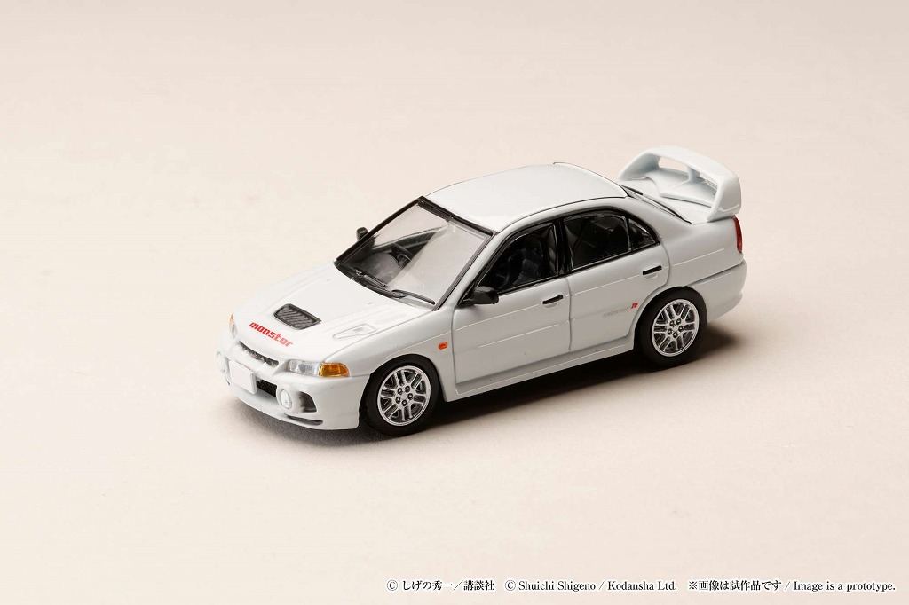 絶版　希少 大型本 ELC2 リミテッドエディション　MGK31934 Amazon | HJ64 1/64 ミツビシ Lancer RS Evolution IV/頭文字 D
