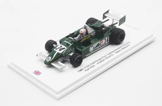 Spark 1/43 1980 ラルト RH6 中嶋 悟 鈴鹿 初テスト記念モデル #34