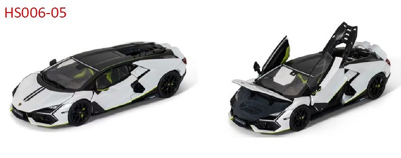 HUNG HING TOYS 1/64 ランボルギーニ レヴエルト ARENA (ホワイト)