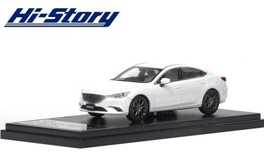 Hi-Story 1/43 MAZDA ATENZA SEDAN (2016) スノーフレイクホワイトパールマイカ