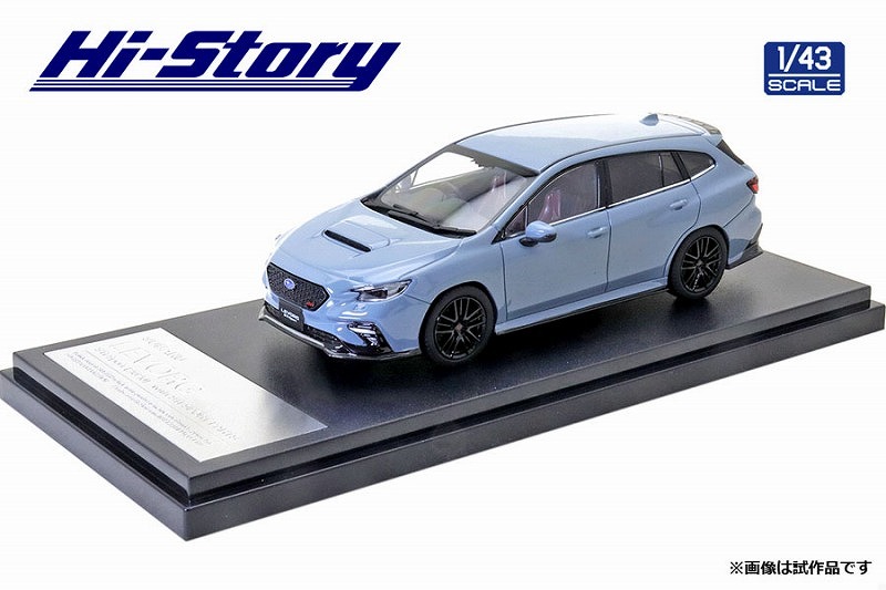 Hi-Story 1/43 SUBARU LEVORG STI Sport (2020) STIスポーツパーツ クールグレーカーキ
