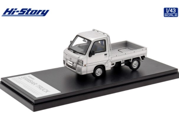 Hi-Story 1/43 SUBARU SAMBAR TRUCK TC (2011) スターリングシルバー