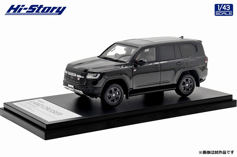Hi-Story 1/43 Toyota LAND CRUISER GR SPORT (2021) ブラック