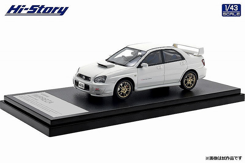 Hi-Story 1/43 SUBARU IMPREZA WRX STi (2002) ピュアホワイト Hi-Story 1/43 SUBARU IMPREZA WRX STi (2002) ピュアホワイト
