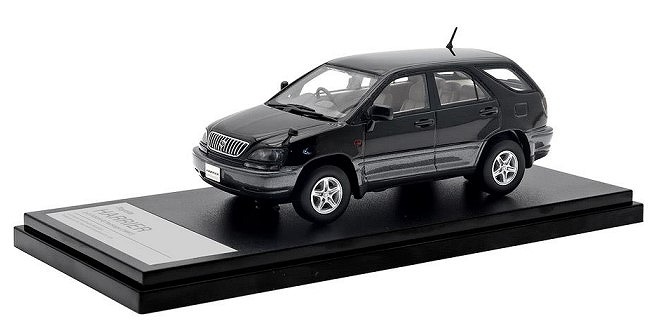 Hi-Story 1/43 Toyota HARRIER 3.0 FOUR G Package (1997)　ブラック
