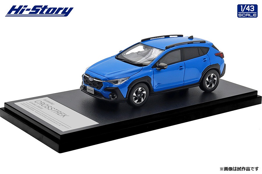 Hi-Story 1/43 SUBARU CROSSTREK Limited (2023) オアシスブルー
