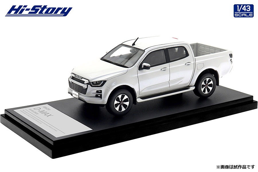 Hi-Story 1/43 ISUZU D-MAX DL40 (2021) スプラッシュホワイト
