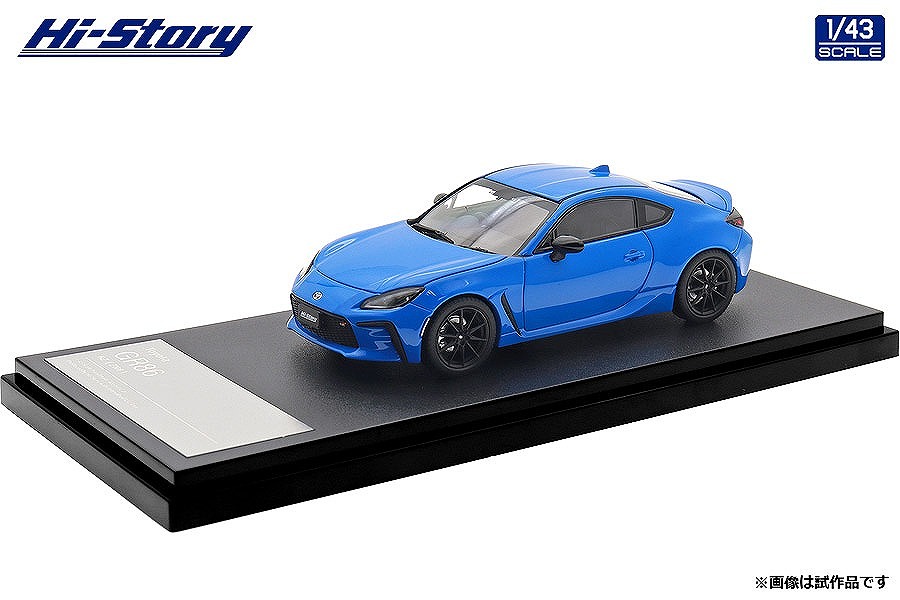 Hi-Story 1/43 Toyota GR86 RZ (2023) ブライトブルーII (ダイキャスト製）