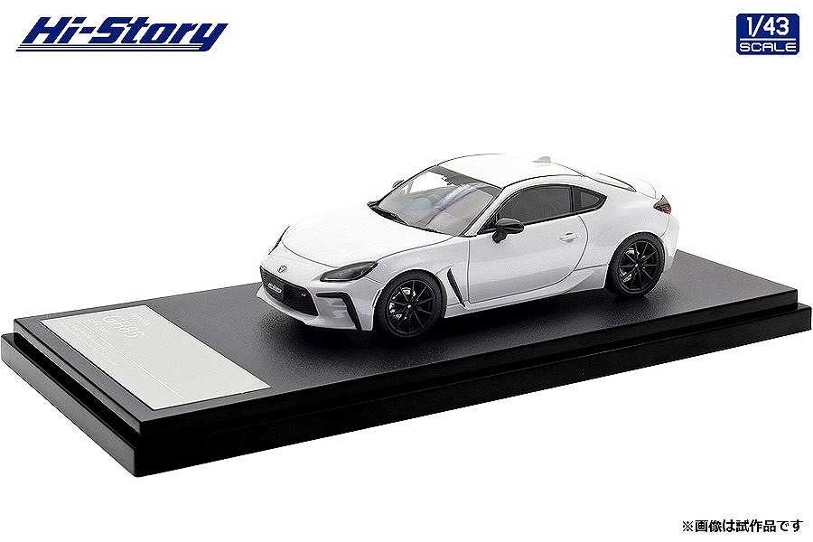 Hi-Story 1/43 Toyota GR86 RZ (2025) クリスタルホワイトパール (ダイキャスト製）