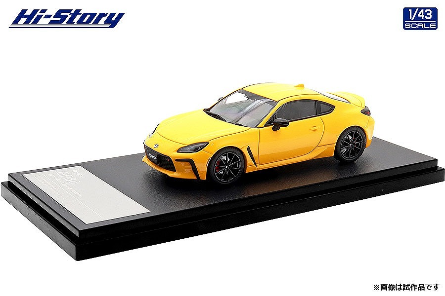 Hi-Story 1/43 Toyota GR86 特別仕様車 RZ "Yellow Limited" (2025) サンライズイエロー