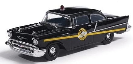 <予約 2026/6月発売予定> ixo 1/64 シボレー ワンフィフティ ケンタッキー州警察 ブラック