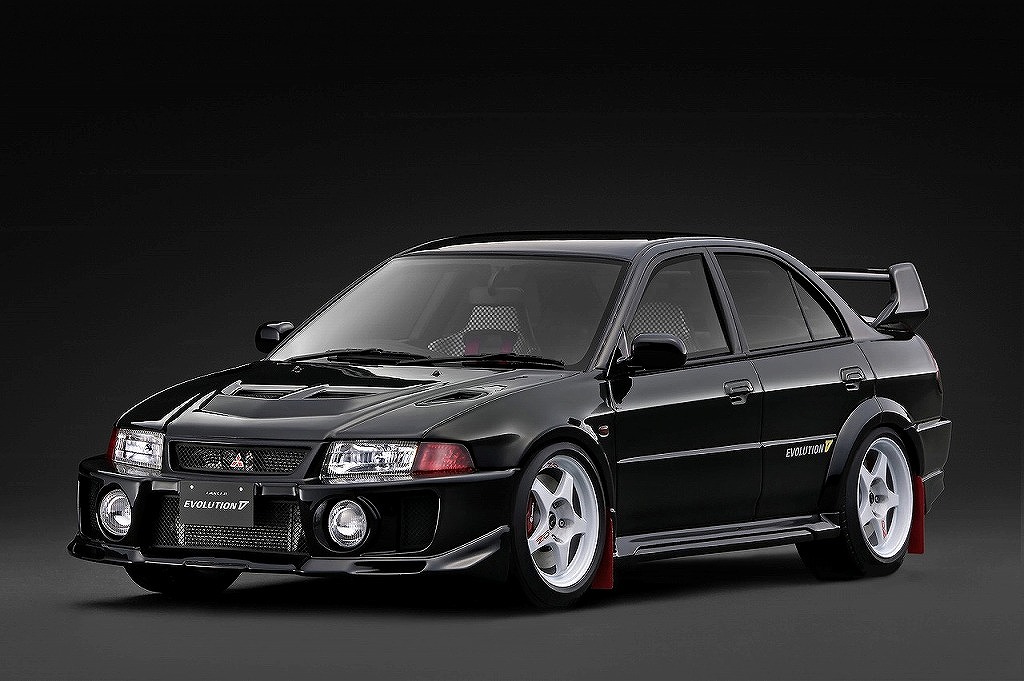 <予約 2027/2月発売予定> Ignition model 1/18 Mitsubishi LANCER EVOLUTION V (CP9A) Black