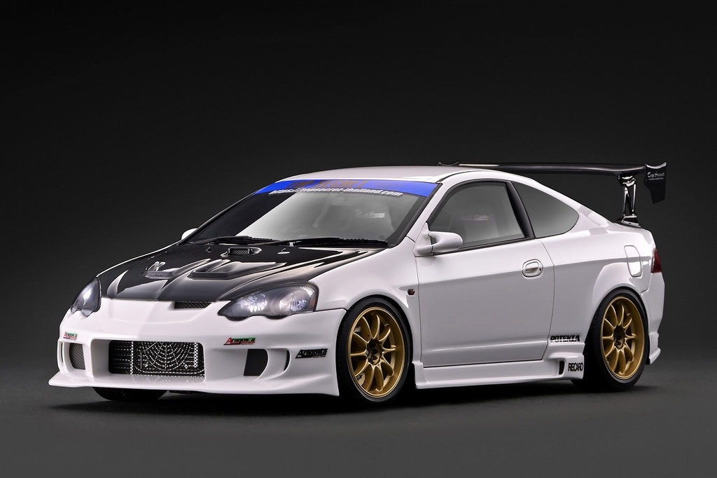 <予約 2027/4月発売予定> ignition model 1/18 Top Secret INTEGRA (DC5) White ※plain color
