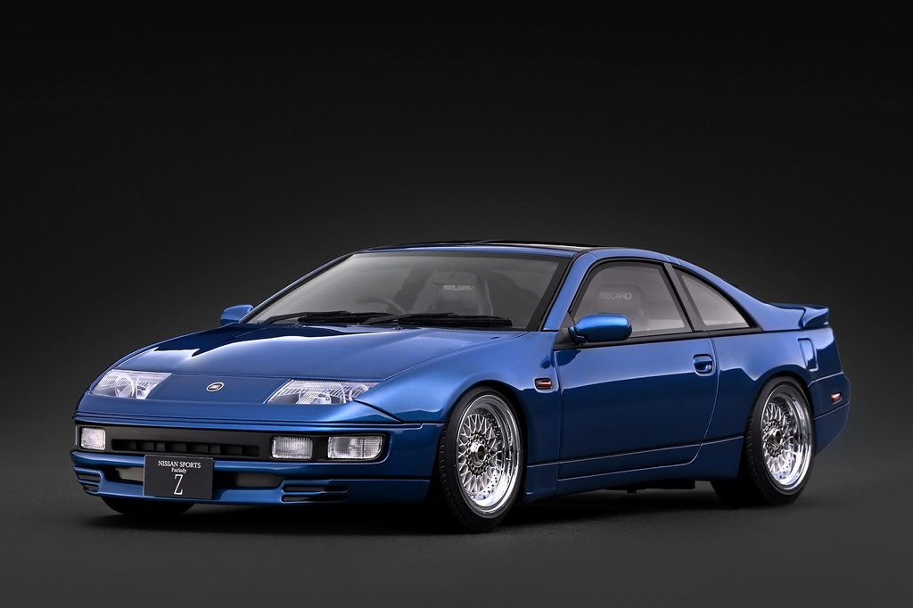 <予約 2027/5月発売予定> ignition model 1/18 Nissan Fairlady Z 2by2 (Z32) Blue Metallic