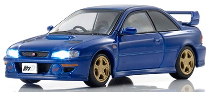 <予約 2027/1月発売予定> Kyosho 1/64 頭文字D SUBARU インプレッサ WRX(GC8) LED搭載 MOTN 単体では点灯しません（LED システム別売り）