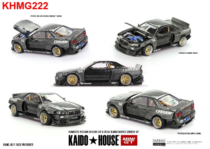 MINI GT 1/64 LB-Silhouette WORKS GT NISSAN 35GT-RR Ver.1