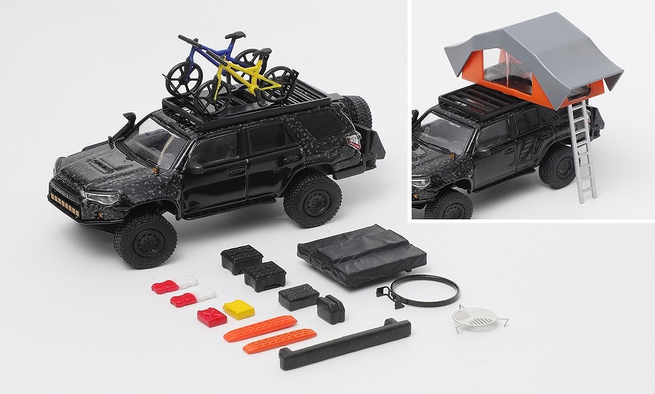 GCD 1/64 Toyota 4Runner wide-body Prerunner (LHD) アクセサリー付
