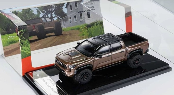 <予約 2026/11月発売予定> GCD 1/64 Toyota TACOMA TRD Pro 2024