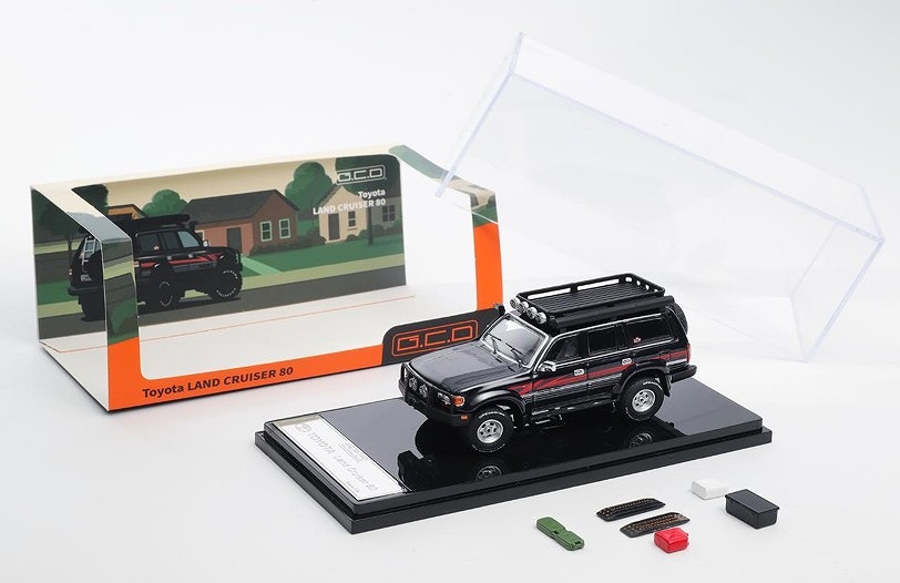 GCD 1/64 Toyota Land Cruiser LC80 - Retrofit version - LHD