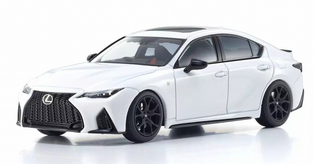 Kyosho 1/43 LEXUS IS500 F SPORT PERFORMANCE Climax Edition (ホワイトノーヴァガラスフレーク)