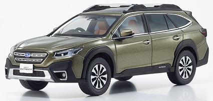 Kyosho 1/43 SUBARU レガシィ アウトバック (グリーン)