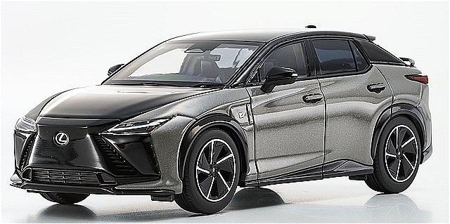 <予約 2026/8月下旬発売予定> Kyosho 1/43 LEXUS RZ550e F SPORT ブラック and ニュートリノグレー
