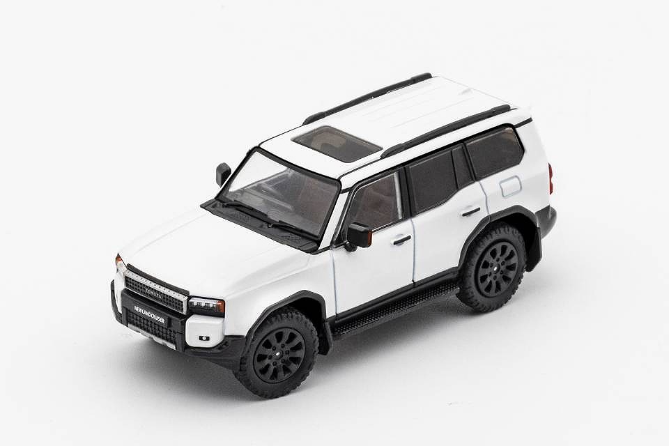 GCD 1/64 トヨタ ランドクルーザー プラド 250 - (RHD) ホワイト