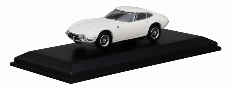 ディアゴディスティニ　TOYOTA 2000GT ミニカー ホワイト1/10 ディアゴスティーニ(DeAGOSTINI )|TOYOTA 2000GT 1/10 モデル