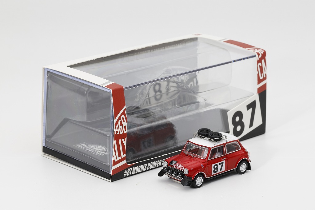 GCD 1/64 Mini Cooper #87 スペアタイヤ X2個付